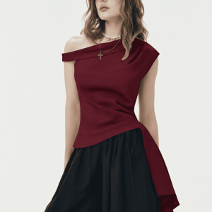 ÁO LỆCH VAI AURA WRAP TOP
