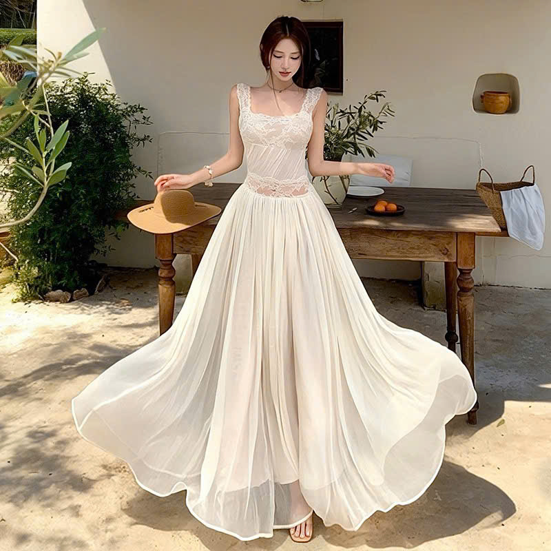 𝐉𝐚𝐧𝐞 " Đầm voan trà chiều ngọt ngào - Ảnh 8