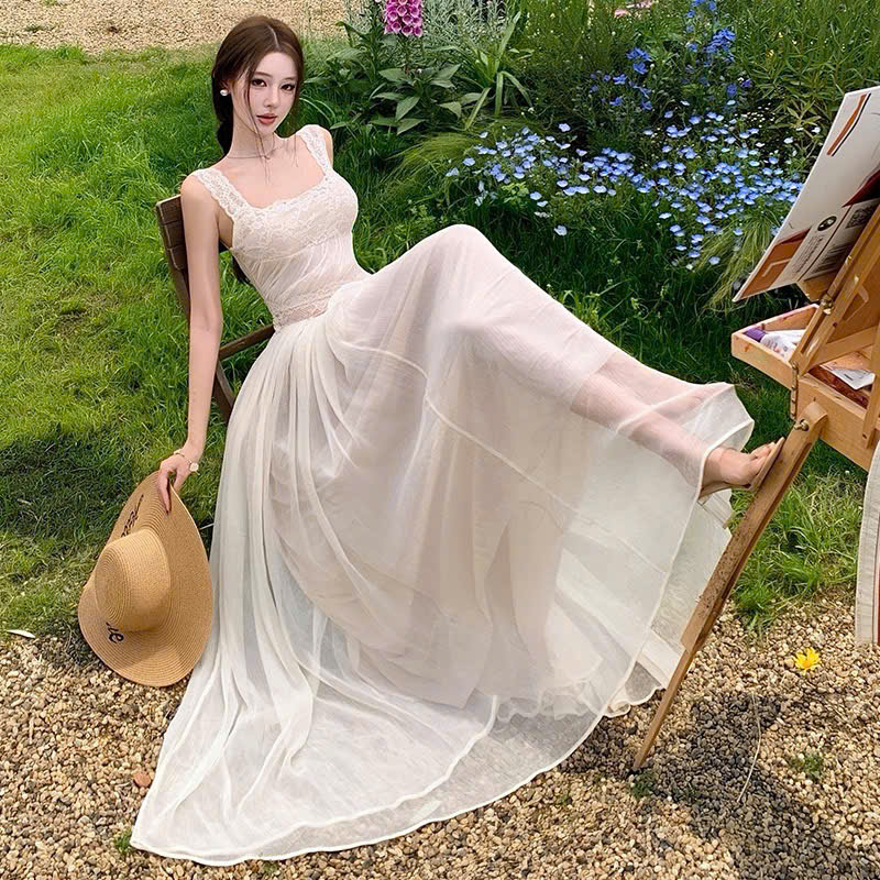 𝐉𝐚𝐧𝐞 " Đầm voan trà chiều ngọt ngào - Ảnh 9